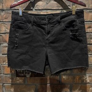 Old Navy Black Cutoffs